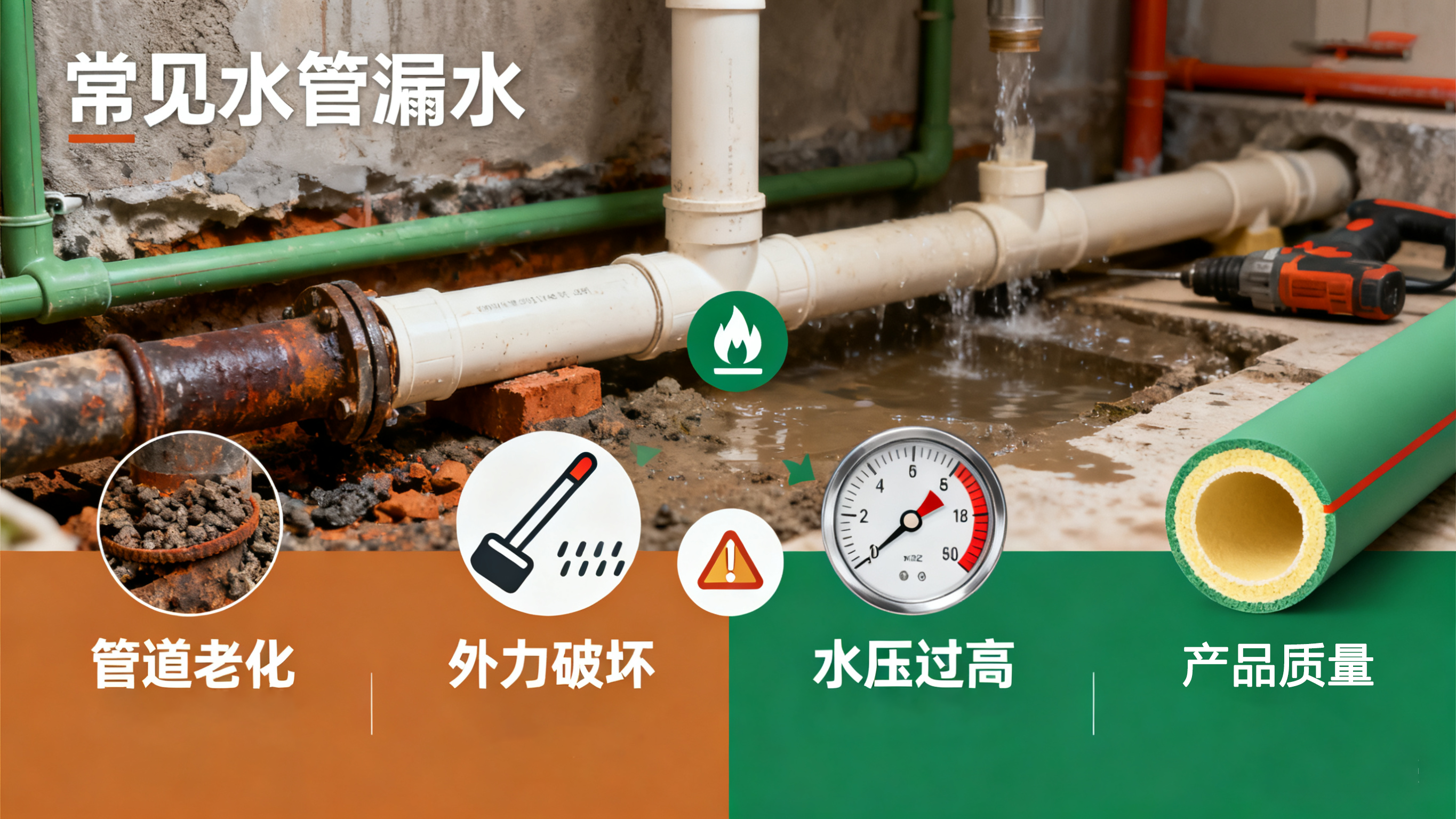 應(yīng)對水管漏水：從成因洞察到智能防護(hù)