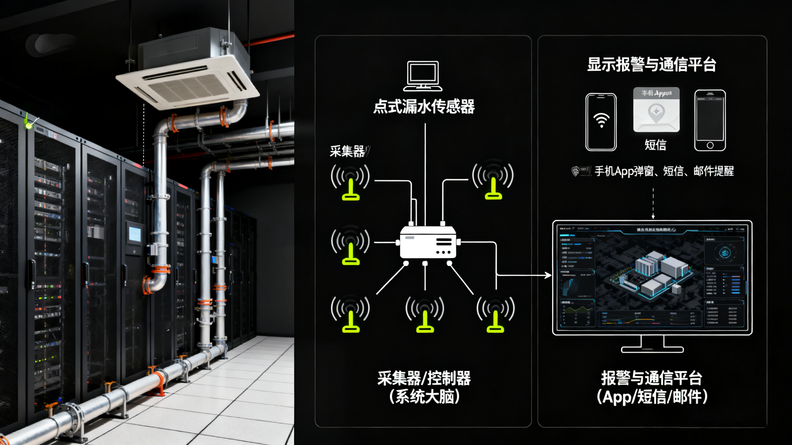 點式漏水監(jiān)測技術:構筑關鍵設施的智能安全防線 點式漏水監(jiān)測技術:構筑關鍵設施的智能安全防線